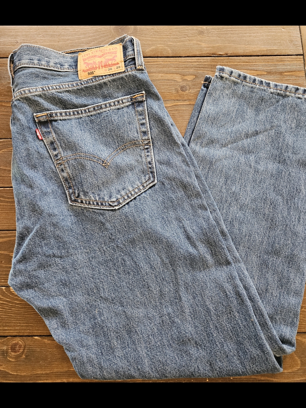 Levi's Men's Straight Leg Blue Jeans